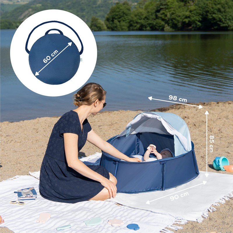 Babymoov Babyni Pop Up Baby Beach Tent | Anti UV