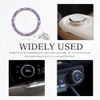 Gasedin Gasedin 2 PCS Car Engine Start Stop Decoration Ring,