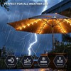 Patio Umbrella Lights Cordless 120 LED Table Umbrella Lights Solar