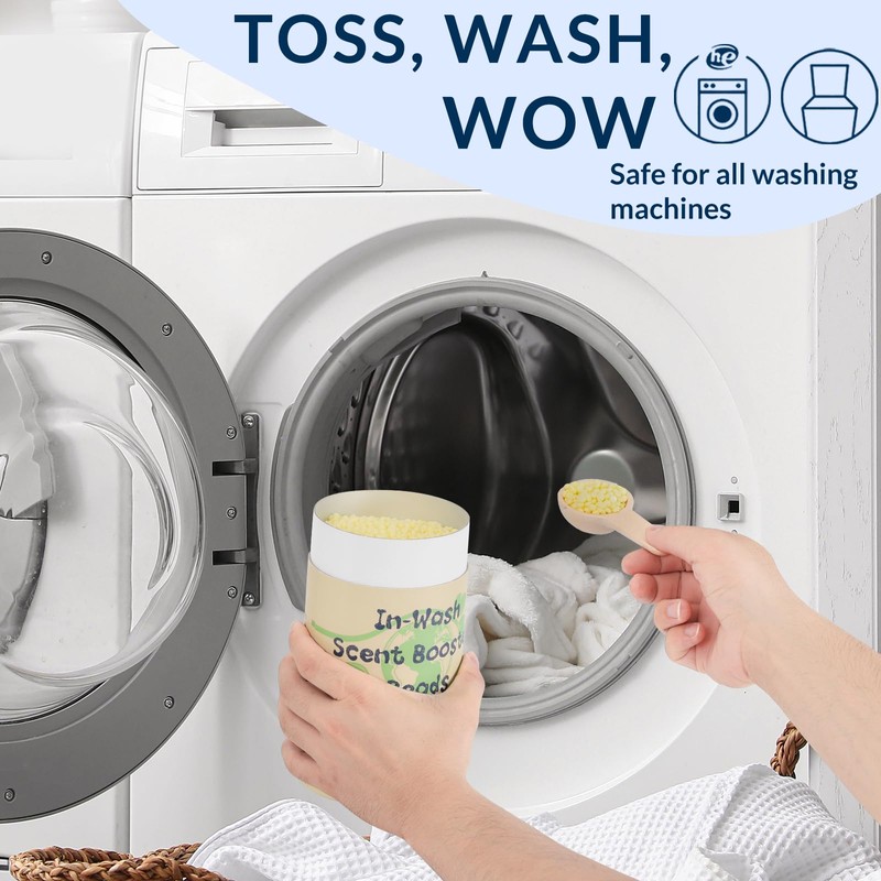 Freelivity In‑Wash Scent Booster Beads – Fresh Essence Scent, Laundry