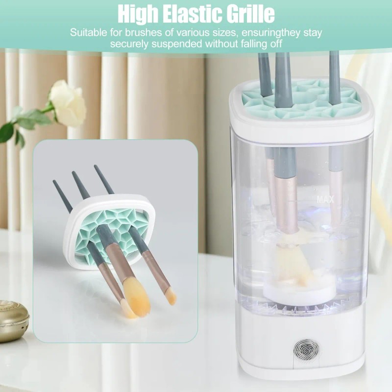 Limpiador Automático Eléctrico Para Pinceles De Maquillaje
