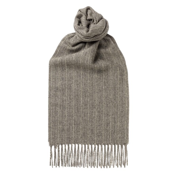 Glen Isla 100% Lambswool Scarf Check Smailholm - Made In