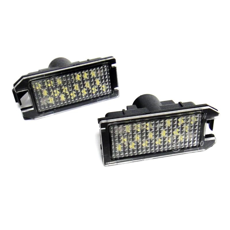 RZG 2x LED Licence Number Plate Light White Canbus For