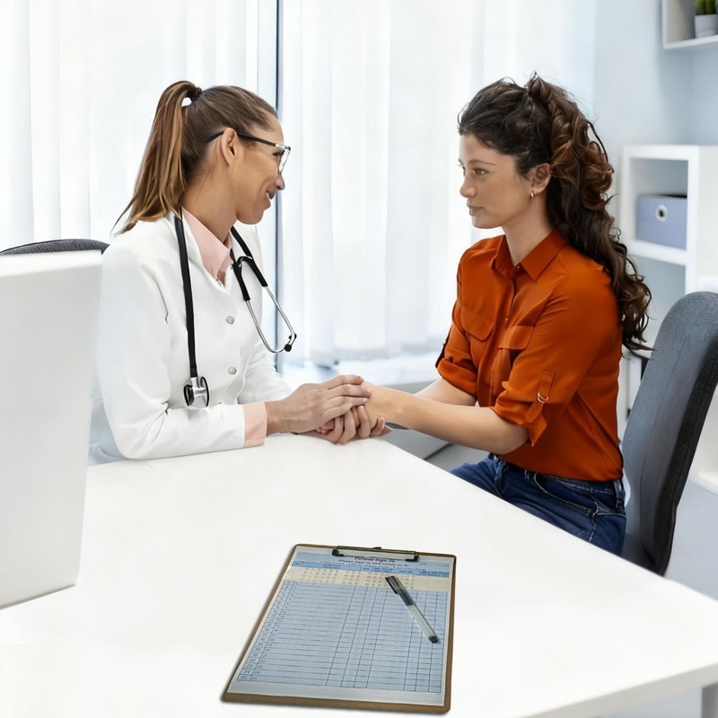 Patient Sign-in Sheets, HIPAA Compliant, 12 Sheets, Carbonless 3-Part Forms