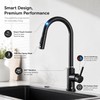 Touch Kitchen Faucet for Sink – Pull-Out Sprayer with 360°
