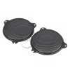 Unbranded Black Mesh Speaker Grill Cover for Harley Touring Electra