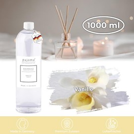 pajoma Raumduft Nachfllflasche Vanille, 1er Pack (1 x 1000 ml) von pajoma