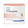 McKesson Ultra Underpads, Adult Incontinence Bed Pads, Chux, Disposable, Heavy