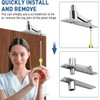 TamBee Door Pivot Hinges Heavy Duty Hinges for Wood Doors