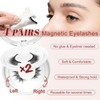 Higu clace Magnetic Eyelashes, Magnetic Lashes Natural Look Reusable Wispy