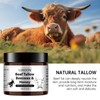 Beef Tallow for Face Cream, Tallow and Honey Balm for