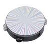 Radiant Tambourine Reflective Clear Crisp Sound Double Row Bell Drum
