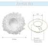 Gejoy 8 Pcs Old Lady Costume for Women, Grandma Wig