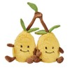 Warmies Hugging Lemons Microwavable Weighted Teddy with French Lavender Scent,