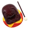 Kisangel 1 Set Buddhist Percussion Instrument Woodblock with Knocking Stick