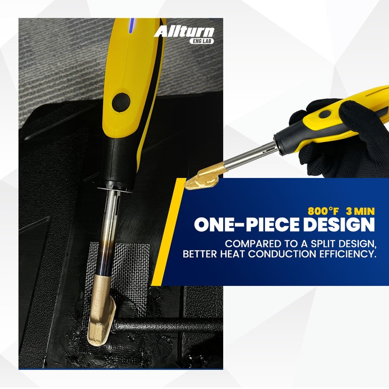 Allturn Plastic Welder 2 in 1,Plastic Welding Kit Car Bumper