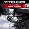 Ayleid Trailer Hitch Tri-Ball Mount with Hook & Pin Balls