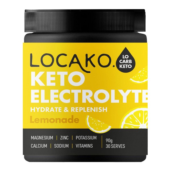Locako Keto Electrolytes - Lemonade - 90gm