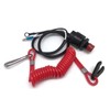 YAMASCO Boat Motor Kill Stop Switch & Safety Tether Lanyard