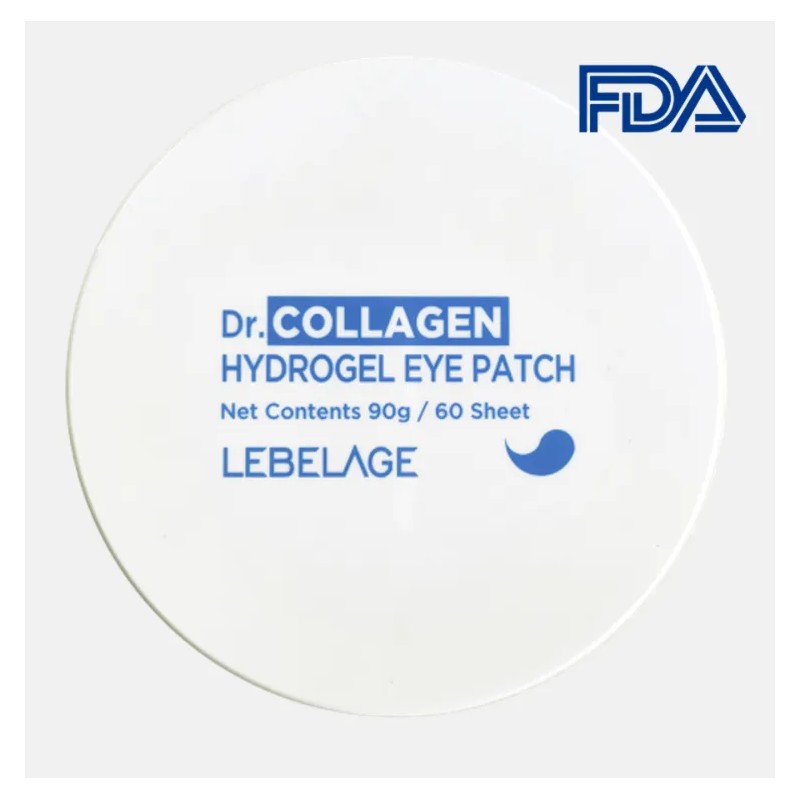 Parches De Hidrogel Para Ojos Colágeno Y Oro, Antiarrugas