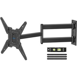 MOUNTUP Long Arm TV Wall Mount for Most 32-65 Inch TVs, Corner TV Mount Full Motion with 31.3” Long Extension, Swivel & Tilt Articulating Bracket, MAX VESA 400x400mm, Holds up to 99 lbs MU0075