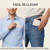 Espejo Portátil Plegable Set 4 Piel Sintética para Viaje y