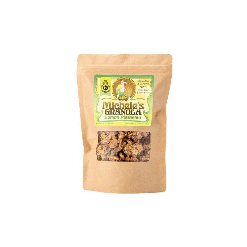 Michele's Granola - Lemon Pistachio - Handmade Non-GMO Whole Grain
