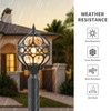 Zanritelit Outdoor Post Light Fixtures for Driveway Yard Patio Garden,