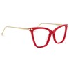Zeelool Chic Butterfly Eyeglasses for Women Hilary FX0206-05 Red