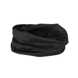 Ruffnek CLASSIC BLACK Multifunctional Headwear Snood Scarf for Men, Women & Children