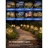 Brightown 150LED Solar Garden Lights Outdoor, 8 Modes 2 Pack