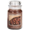 Village Candle Coffee Bean Glass Jar Scented Candle, Large, 21.25