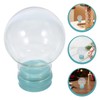 VALICLUD Empty Snow Globe Glass Replacement 45mm Dome Glass with