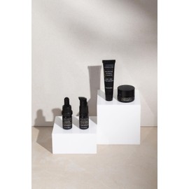 JSHealth Vitamins 4 Step Skincare Minis | Anti-Ageing Natural Vitamin Skincare - Mini Skincare Travel Set. Contains Balancing Vitamin Cleanser, Pro-Collagen Vitamin Serum, Luminous Vitamin Oil and Probiotic Vitamin Moisturiser