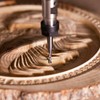 SpeTool 1/4 Inch Shank Down Cut Spiral Router Bit, 1/8