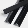 Coengwui Aluminum Corner Guards, Peel and Stick L-Shaped Molding Trim