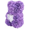 Beautiful Unique Bear Shape Simulation Flower Artificial Rose Decor Gift