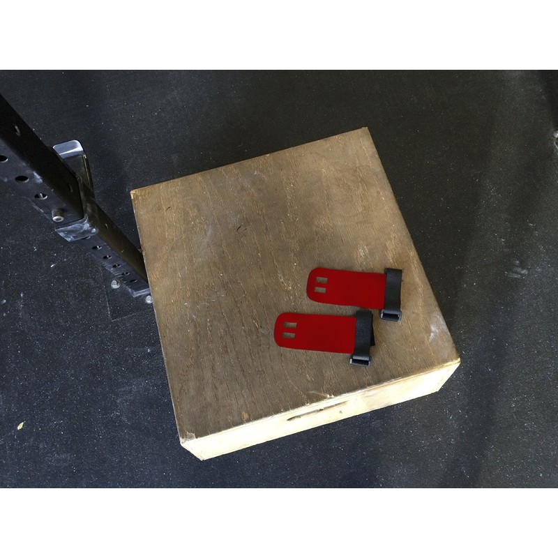 Leather Hand Grips for Pull Ups, Chin Ups, Cross Training,