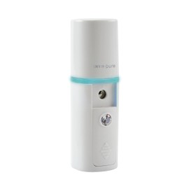 InvisiPure Facial Nano Mister Spray - Travel Ultrasonic Atomizer Mist Spray - Personal Size Mist Spray for Skin Hydration, Eyelashes, Face, and Body - Uses AAA Batteries - No need for charging cable