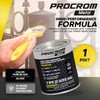 Procrom Premium Metal Paint – Gloss Pure Black, Pint |