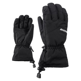 Ziener Children's Lett AS Glove Junior Ski Gloves, Winter Sports | Waterproof, Breathable, black, 4