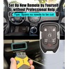 Remote2program Replacement Car Key Self Progrmmable Smart Keyless Entry Remote