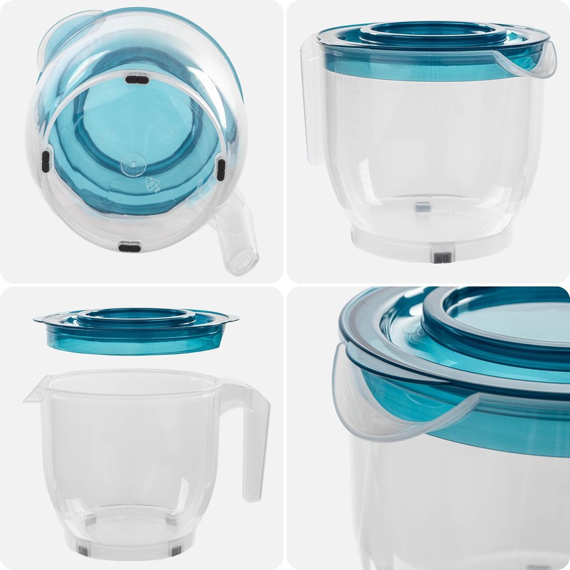 KADAX Measuring Cup, Capacity 2 Litres, Plastic Measuring Jug, Mixing