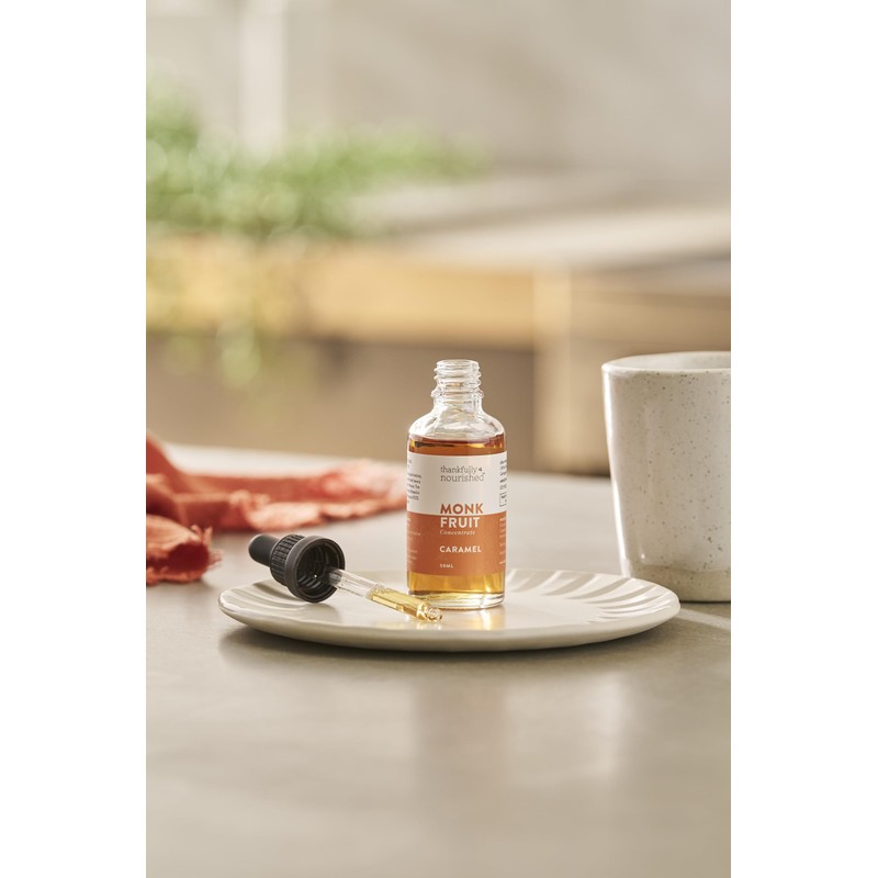 Thankfully Nourished Monk Fruit - Caramel 50ml