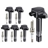 GPMMWPG UF603 Ignition Coil Pack Iridium Spark Plugs Fits for