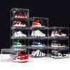 AOHMPT Upgraded 12 Pack Shoe Box,Acrylic Clear Shoe Boxes,Drop Front