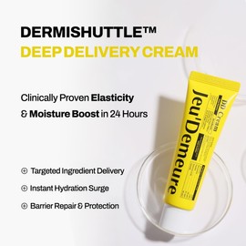 JEU'DEMEURE- Ceramida Niacinamida Crema hidratante intensiva para rostro, cuello, labios y uñas Crema DD coreana para el cuidado de la piel