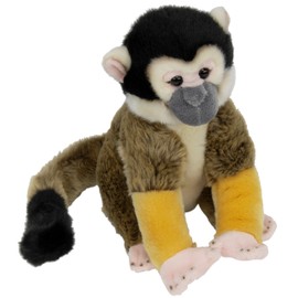 Teopet Skull Monkey Cuddly Toy 28 cm Large - Monkey - Very Soft and Fluffy - Lifelike - Realistic Plush Toy, Stuffed Toy Made from Sustainable Materials - Gift for Babies and Children, TEO-017