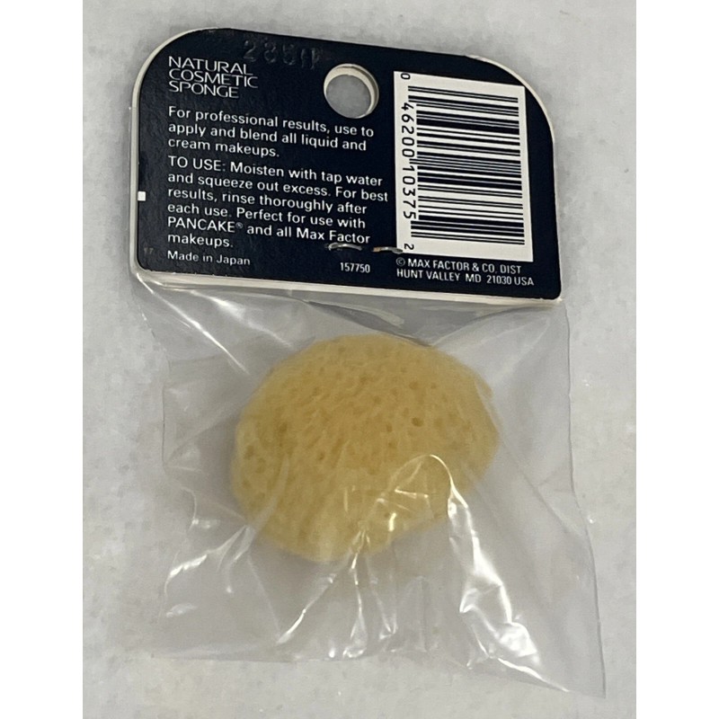 Max Factor International Natural Cosmetics Sponge Applicator Rare HTF