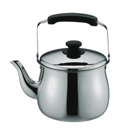 Pearl Metal AZ-7142 Wide Mouth Kettle, 9.1 gal (3.2 L), Induction Compatible, Stainless Steel